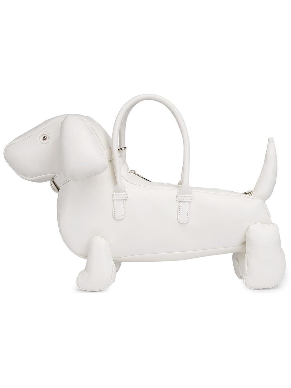 New PU Leather Unique Novelty Dachshund Dog Crossbody Shoulder Bag Handbag